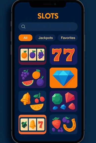 Casinomhub slot oyunları ekranı